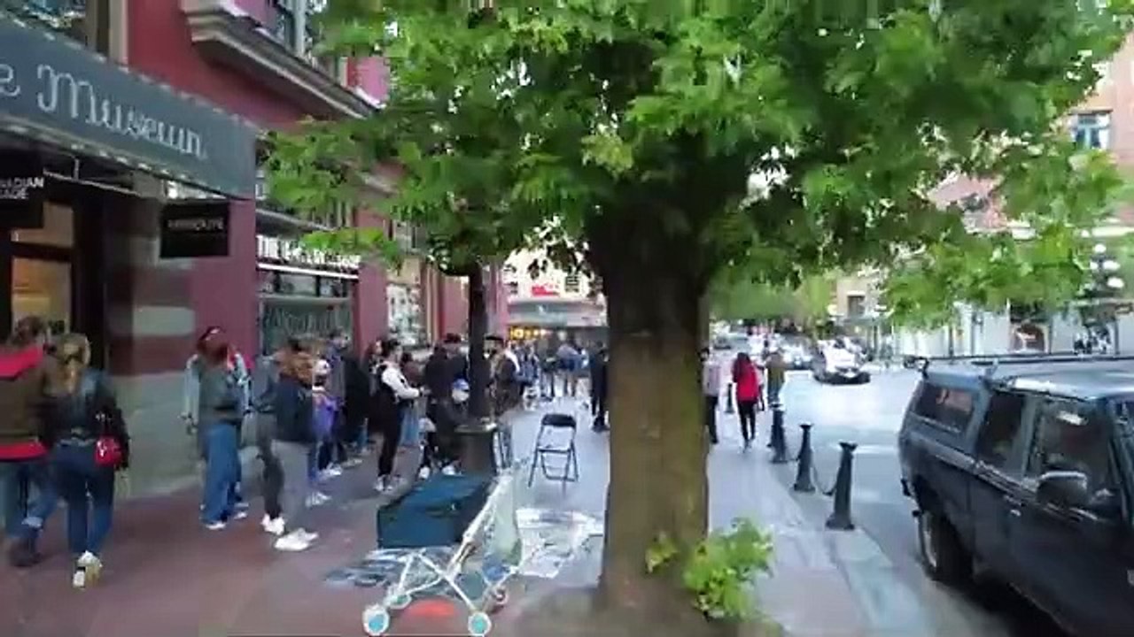 Downtown Vancouver British Columbia Canada Travel Video Tour