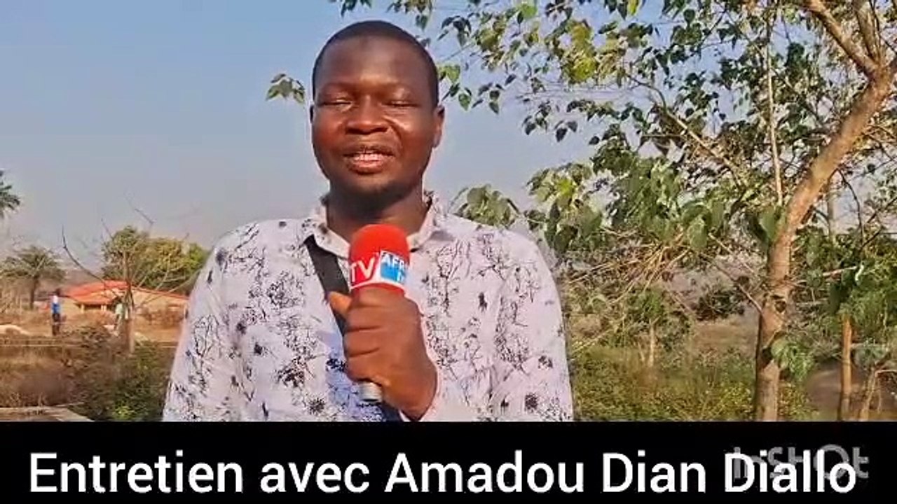 Amadou Dian Diallo parle des défis à relever dans le domaine de développement en Guinée