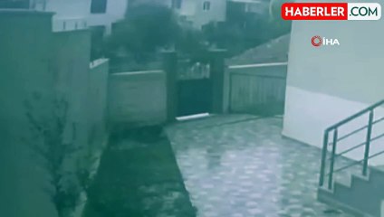 Aydın'da Aşırı Yağışlar Bahçe Duvarını Yıktı