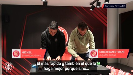 El divertido amigo invisible navideño que prepararon Míchel y Stuani