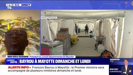 Mayotte: "Il faut donner les moyens financiers aux communes pour nettoyer les rues", explique Ben Issa Ousseni (président du conseil départemental)