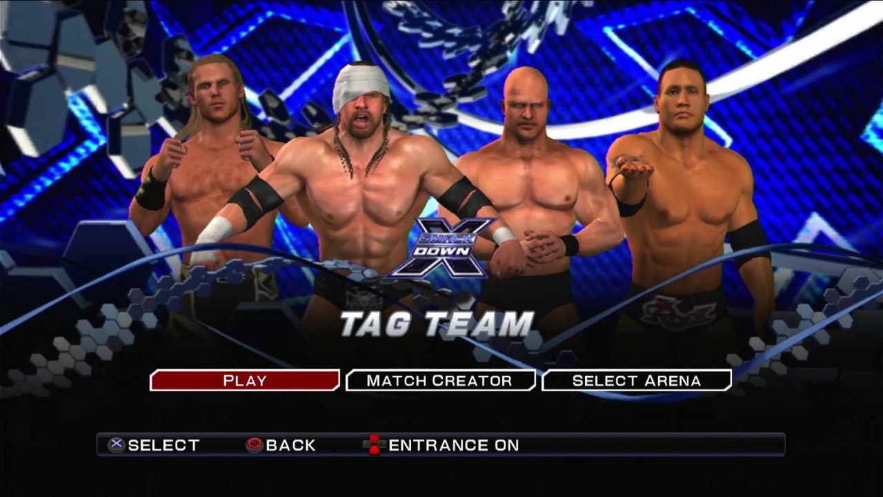 WWE  Smackdown vs. Raw 2011 - DX vs. Stone Cold & The Rock