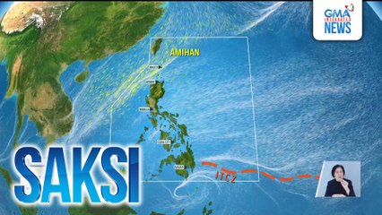 Amihan at ITCZ, magpapaulan sa ilang bahagi ng bansa | Saksi