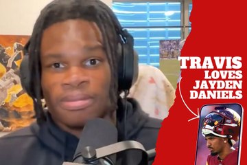 Travis Hunter gives special words for Jayden Daniels at the begginning of the season