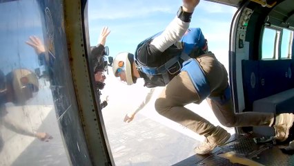 Epic Plane Jump from for Netflix's The Night Agent Season 2