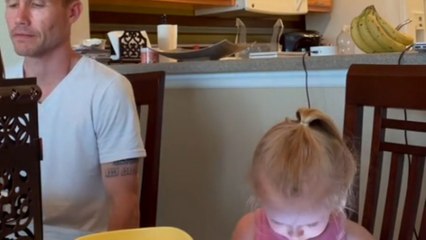 Dad plays whoopee cushion prank on daughter who sees through the trick