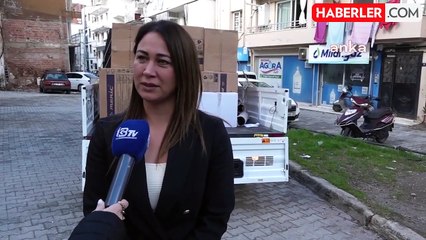 Kuşadası Belediyesi İhtiyaç Sahiplerine Soba Yardımı Yapıyor