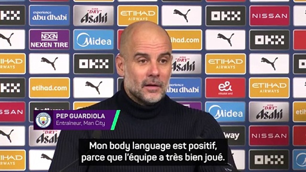 Guardiola après le nul face à Everton : "Non, je ne suis pas énervé"
