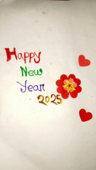 Happy New Year Gift card 2025