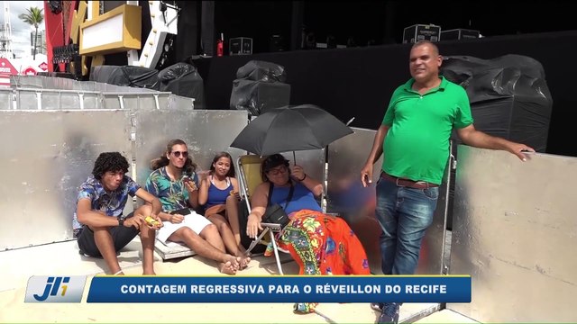 Contagem regressiva para o Réveillon do Recife