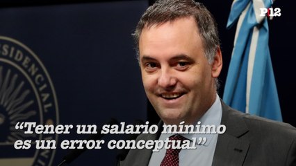 "Tener un salario mínimo es un error conceptual": Adorni postuló sobre el Salario Mínimo, Vital y Móvil y aseguró que el salario promedio está en U$S 1.100