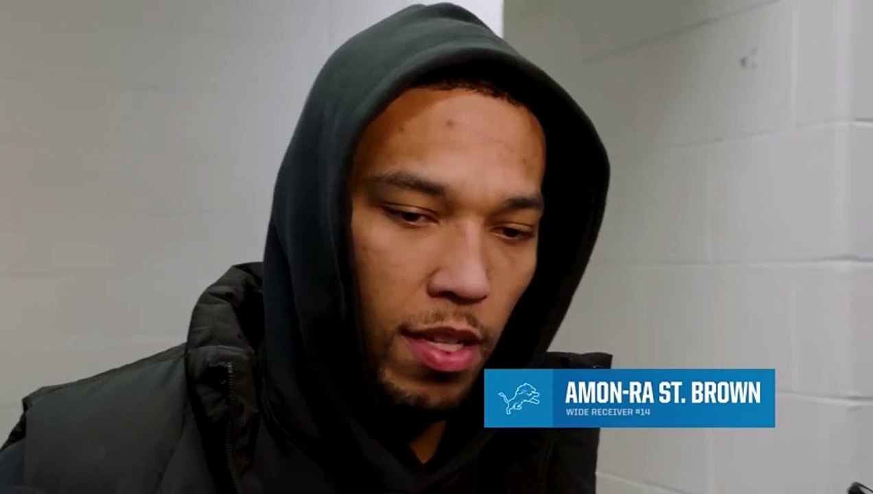 Lions Amon-Ra St. Brown Explains Trick Play Against Bears