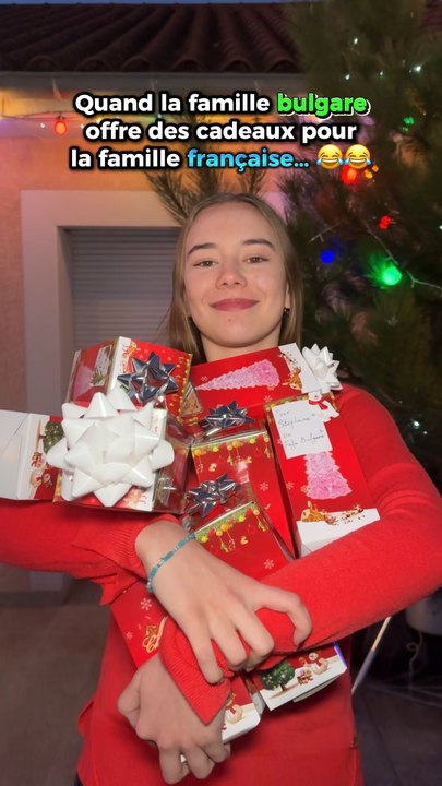 Quand la fafa bulgare offre des cadeaux à la fafa française 😂😂