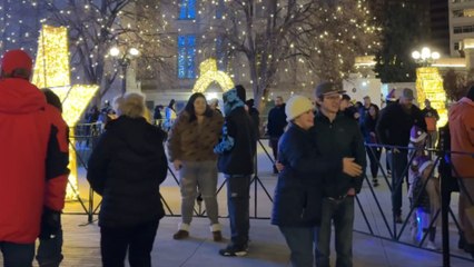 Mile High Tree lights up Denver Civic Center Park as tallest digital tree in USA