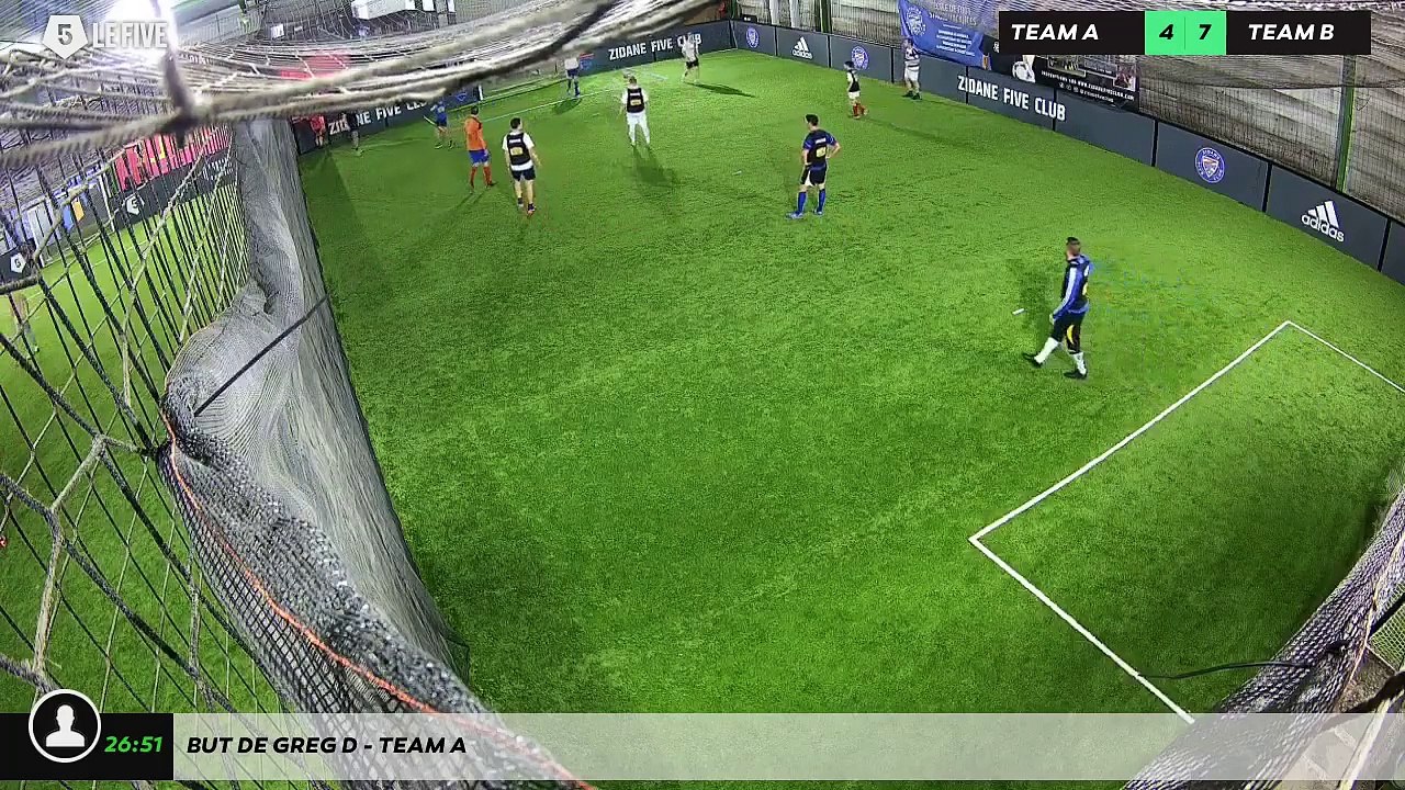 But de Greg D - Team A