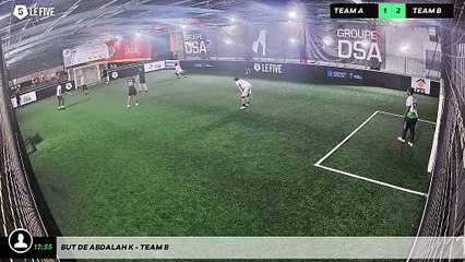 But de Abdalah K - Team B
