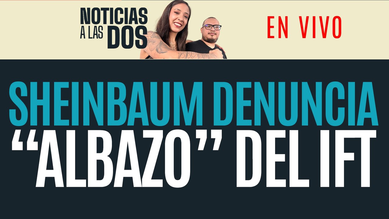 #EnVivo #NoticiasALasDos ¬  Sheinbaum denuncia que el IFT regaló concesiones antes de desaparecer