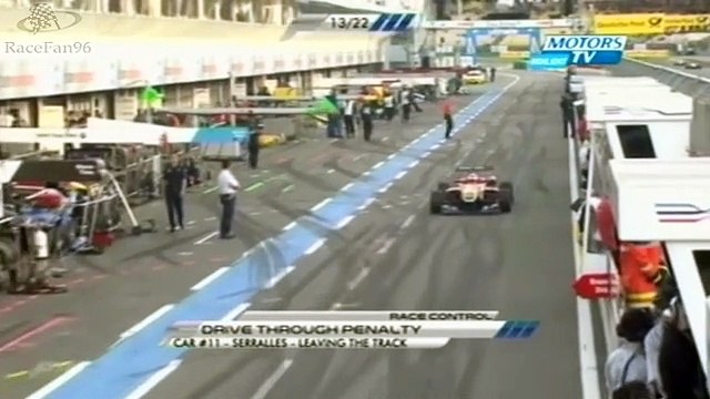 F3 European 2013_Manche 10_Hockenheimring(Allemagne)_Meilleurs moments de la course 2 (en français - Motors TV - France) [RaceFan96]