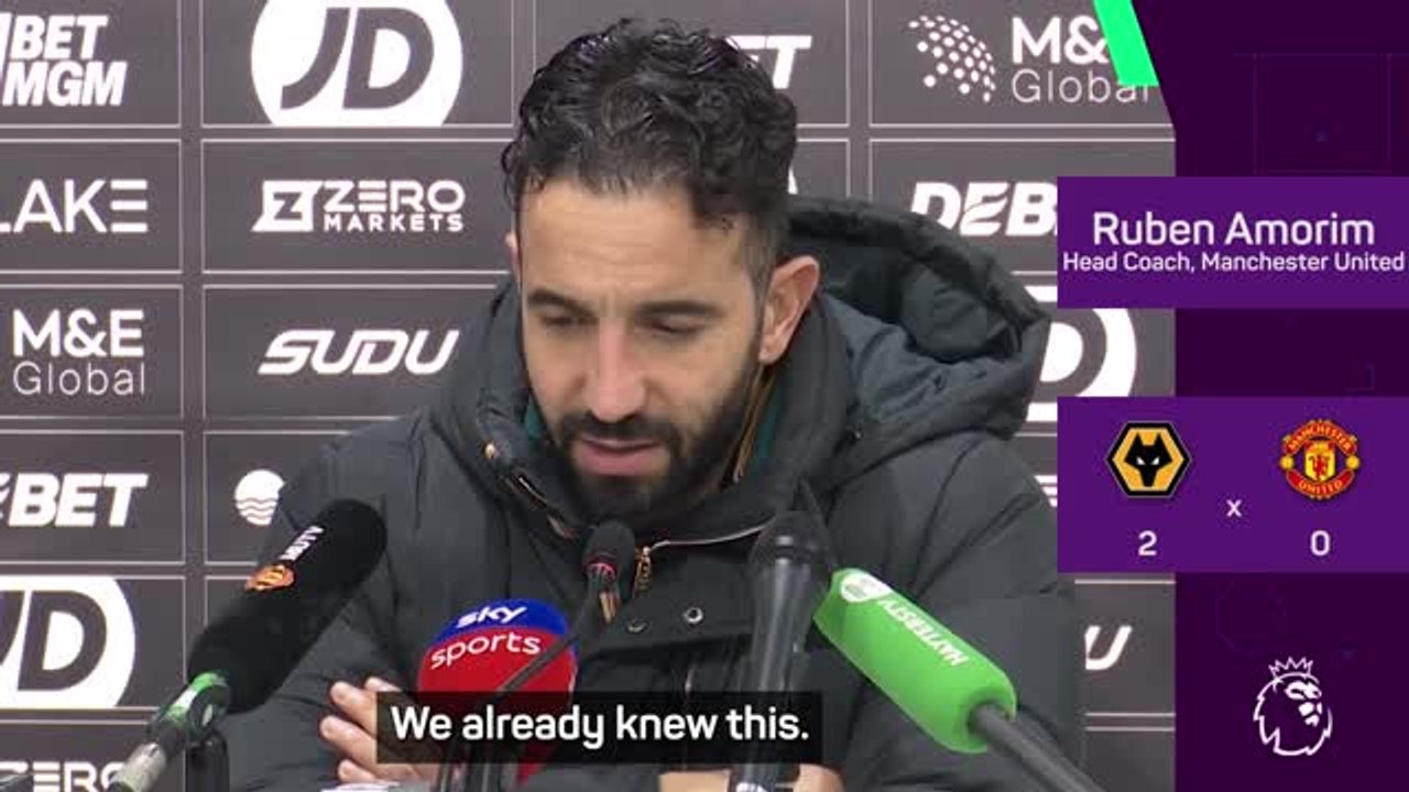 'We just need to survive' - Amorim urges fans to be patient