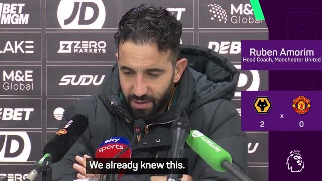 'We just need to survive' - Amorim urges fans to be patient