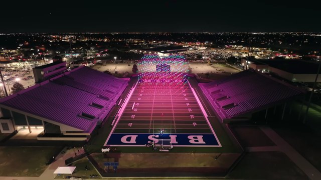 GUINNESS WORLD RECORD Christmas Drone Show! (1,500+ Drones)