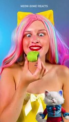 She ate a Kiwi with a Hairy Peel?? 🙀🥝