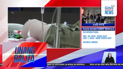 Mga biktima ng paputok noong Salubong 2024, umabot sa 600 | Unang Balita