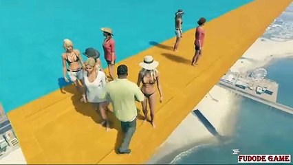 GTA 5 _ Franklin Ragdolls Compilation (2)