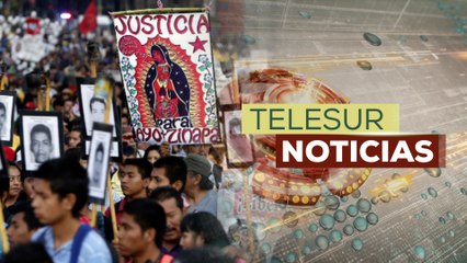 Continúan la movilización de familiares de los 43 estudiantes desaparecidos