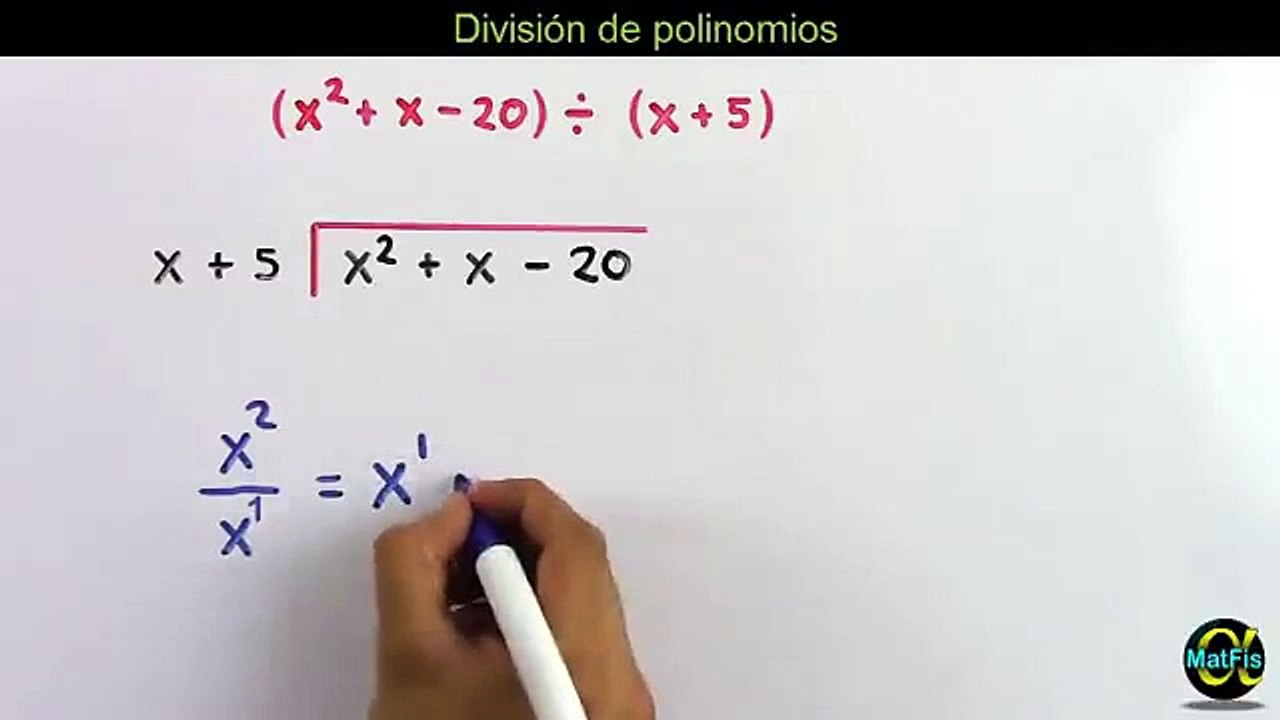 División de Polinomios