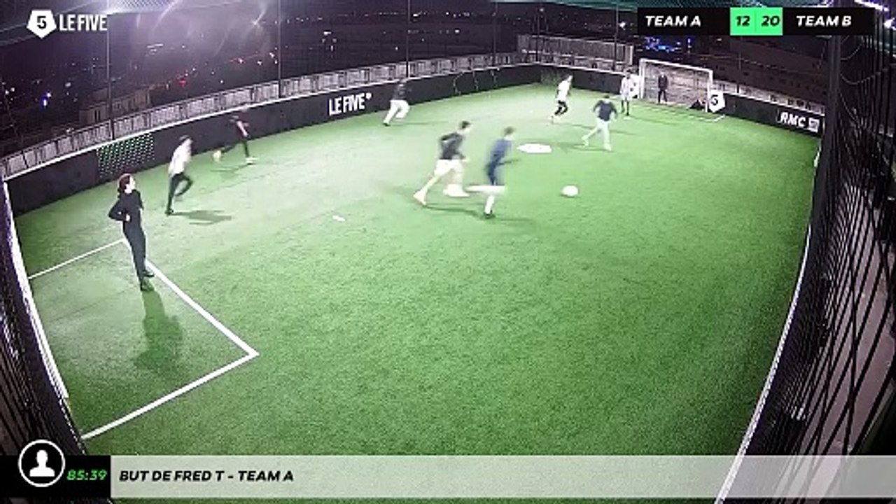 But de Fred T - Team A