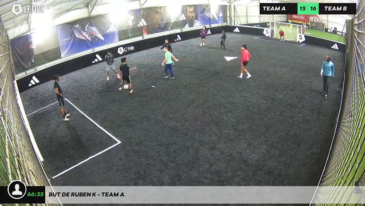 But de Ruben K - Team A