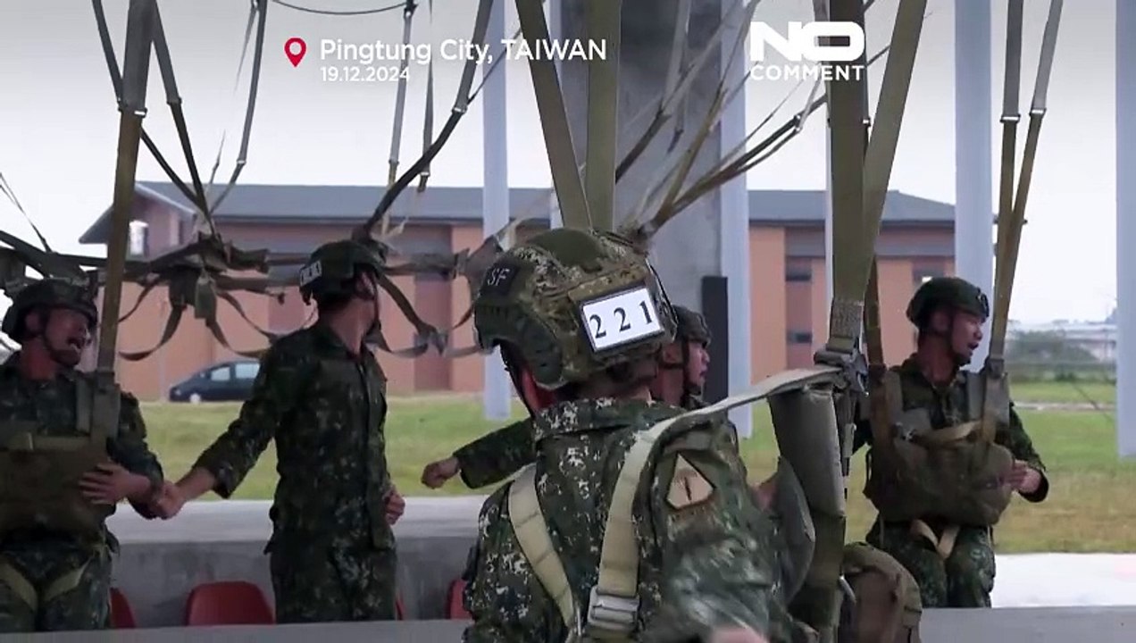 NO COMMENT: El Ejército taiwanés realiza maniobras en un contexto cada vez más hostil para la isla