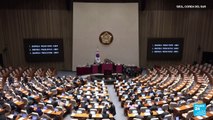 Oposición en el Parlamento surcoreano presenta moción para destituir al presidente interino