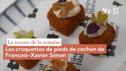 La recette de la semaine : les croquettes de pieds de cochon de François-Xavier Simon