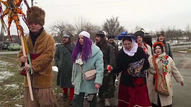 Ukrainians sing carols, give performances, spread festive spirit in areas once occupied by Russia