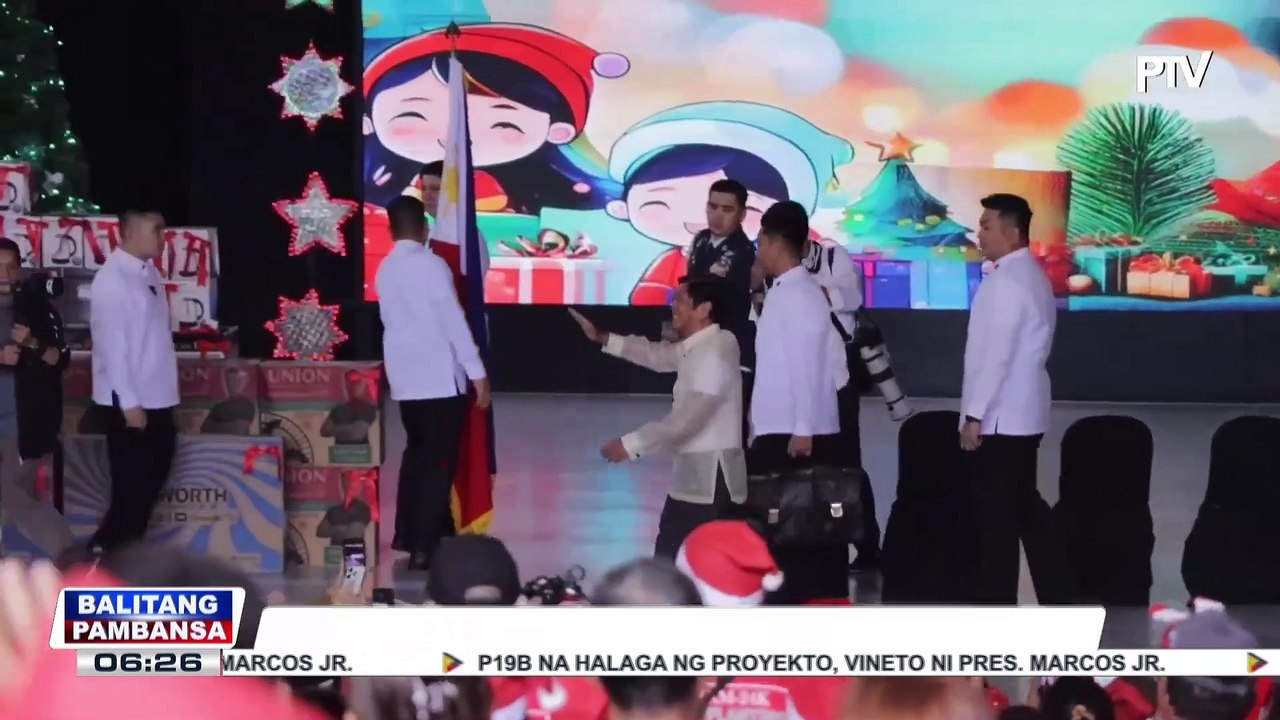 Mga benepisyaryo ng DSWD , nagpasalamat sa natanggap na regalo mula mismo kay PBBM