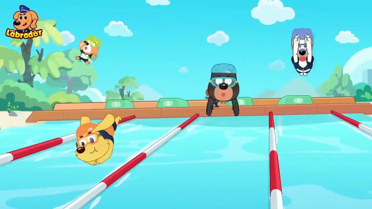 Dobie Learns to Swim _ Useful Stories _ Safety Rules for Kids _ Tooncraft studio