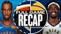 Game Recap: Thunder 120, Pacers 114