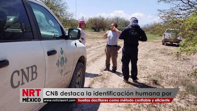 CNB destaca la identificación humana por huellas dactilares como método confiable y eficiente