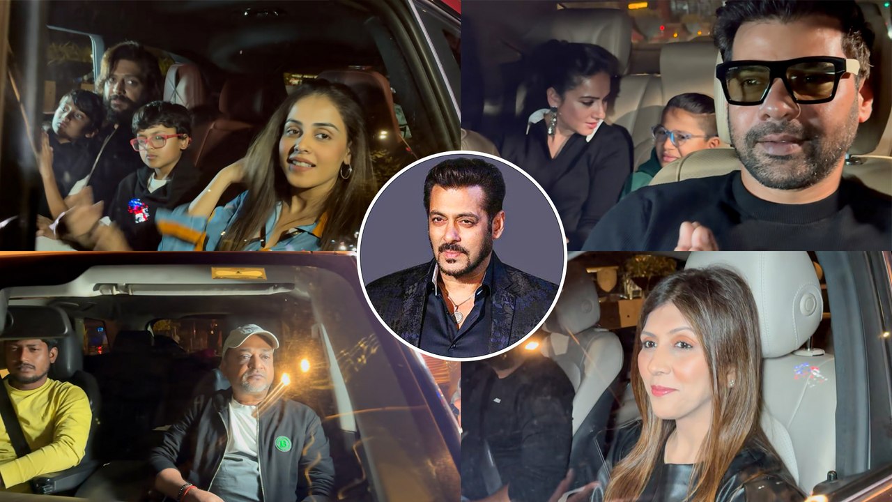 Salman Khan Birthday Bash: Riteish,Genelia से लेकर Shabir A ने पार्टी में बर्थडे किया सेलीब्रेट