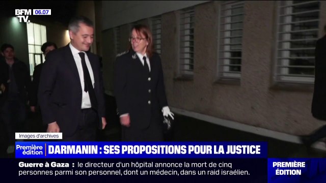 Opérations Place nette dans les prisons, garde à vue allongée dans les affaires de violences sexuelles... les mesures de Gérald Darmanin pour la Justice