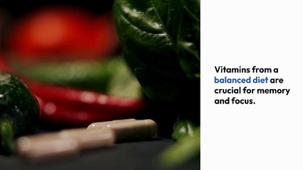 Can Vitamins Boost Memory and Focus?