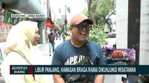 Intip Kawasan Braga Bandung yang Ramai Dikunjungi Wisatawan di Libur Panjang Nataru