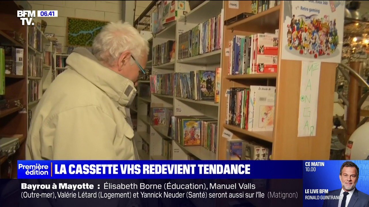 Remplacée par les DVD et les plateformes vidéo, la cassette VHS redevient tendance