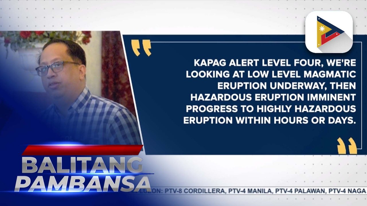 Phivolcs: Bulkang Kanlaon, posibleng itaas sa alert level