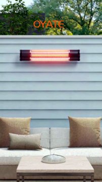 1200w 1500w 2100w Electric infrared heaters wall mounted infrared halogen heater carbon fiber heaters