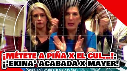 ¡Métete a tú ministra por el cul…! ¡la Ekina recibe brutal lección de congruencia de Sergio Mayer!