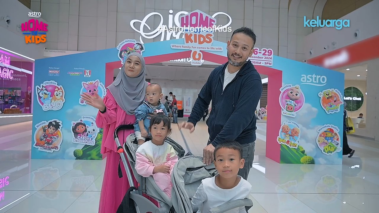 Yana Samsudin & Keluarga dah Rasai Keseronokan Astro Home of Kids! | Projek Cuti Keluarga