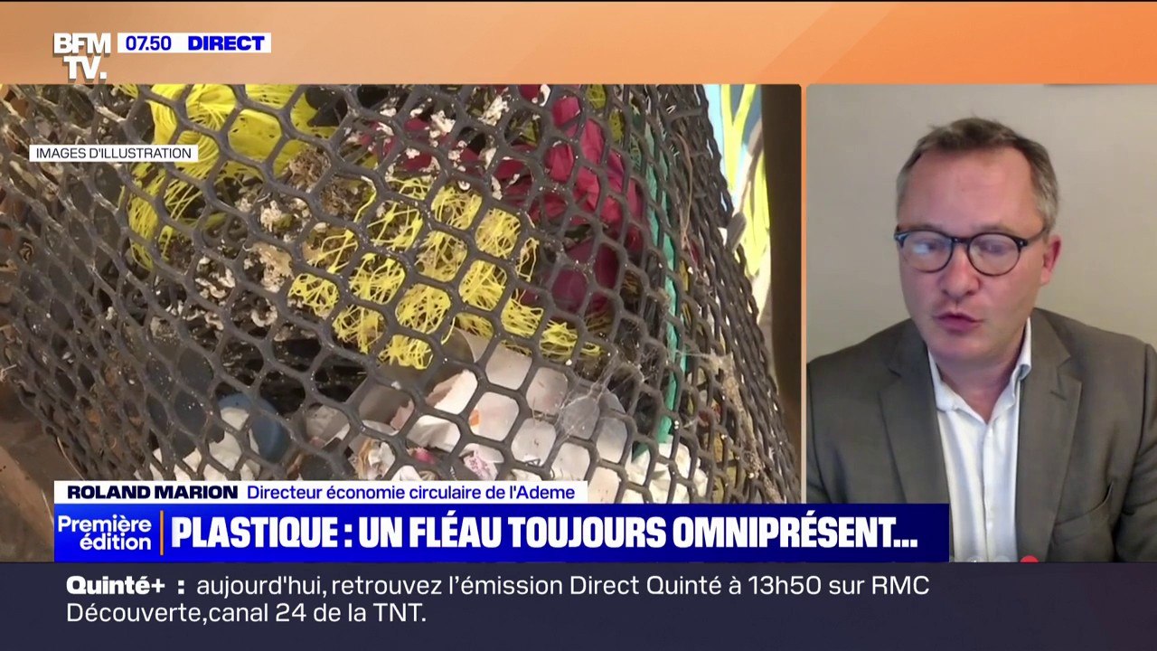 Roland Marion (directeur économie circulaire de l'Ademe): "On peut s'attendre à des pollutions par le plastique un peu partout dans les sols agricoles"